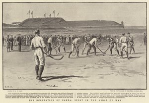A Ocupação do Canea, Esporte no Meio da Guerra